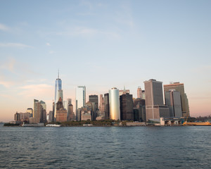 Fototapeta na wymiar Manhatten Skyline New York