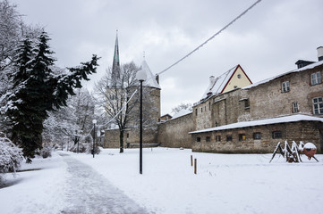 Fortress wall of Tallinn