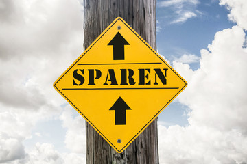 Schild 271 - Sparen