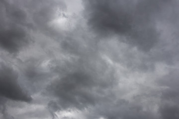 Fototapeta premium Hintergrund Himmel mit Gewitterwolken