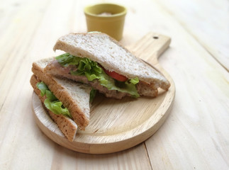 breakfast fresh sandwiches