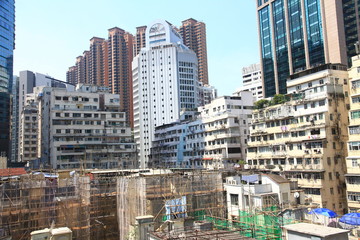 Fototapeta na wymiar Causeway Bay – The main shopping district in Hong Kong