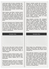 Fototapeta premium newspaper page with empty space