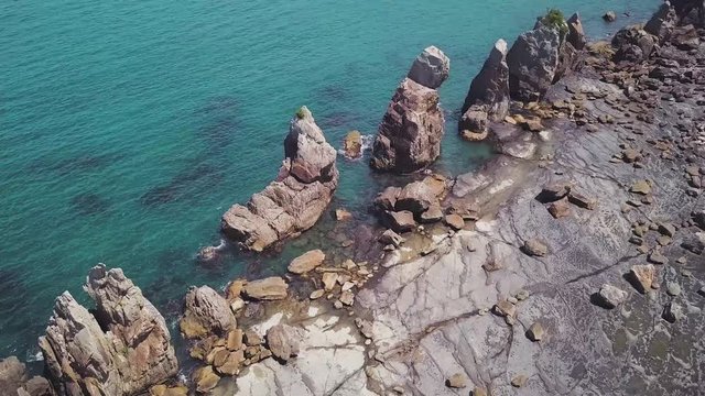 Hashigui Iwa Standing Rocks, Kushimoto Rocks Aeriap Clip Compilations 2
