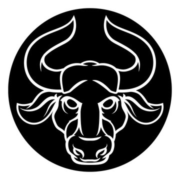 Zodiac Signs Taurus Bull Icon