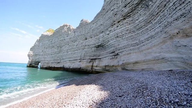 Etretat cliffs, Normandy.