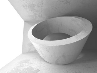 Abstract geometric concrete architecture background