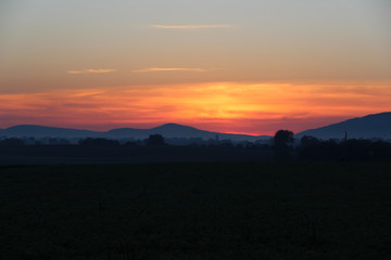 Sunrise Over Big Valley