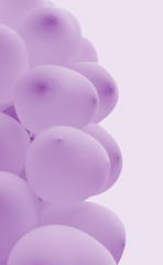 Pastel balloons for background
