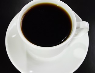 A nice cup of coffee in the morning.