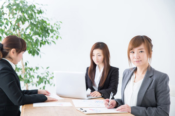 Fototapeta premium ビジネスウーマン 