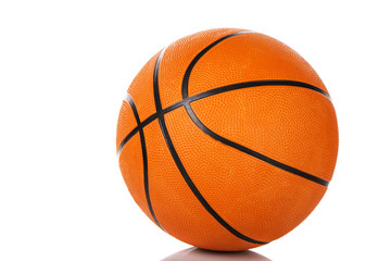  basketball isolated on the white background 