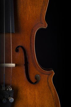 Violin part close-up