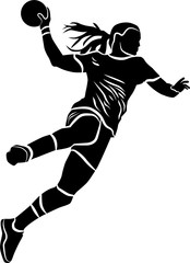 Handballeuse