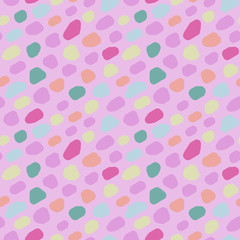 Sweets seamless pattern, vector