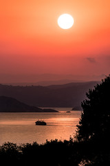 Sunset over Skopelos