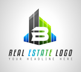 Obraz premium Creative Real Estate Logo design for brand identity, company profile