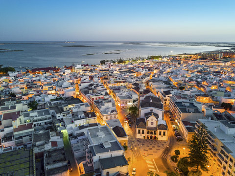Traditional portuguese village of Olhao, Algarve, Portugal