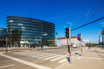 Fototapeta premium Modern building in Wien