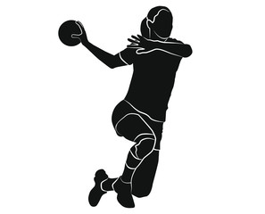 Handballeuse