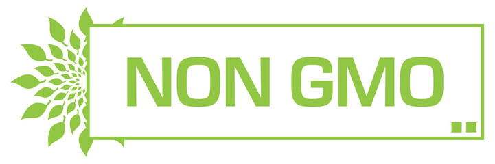 Non GMO Leaves Circular Bar 