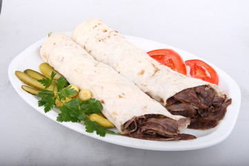 Et döner dürüm