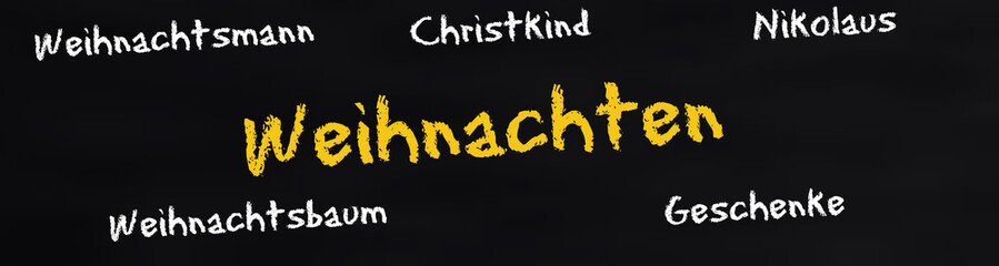 Obraz premium Weihnachtstafel