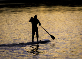 Paddle Boarding.