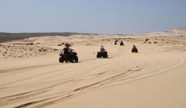 Quad, Boa Vista desert,  Green Cap (Cap-Vert)