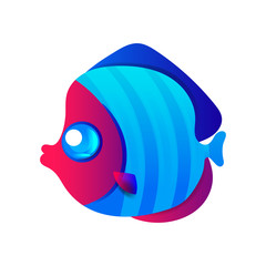 Vector aquarium fish