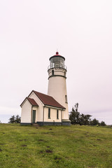 Fototapeta na wymiar Cape Blanco Lighthouse at Port Orford, Oregon