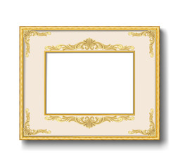 vintage gold frame 