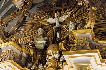 The church organ