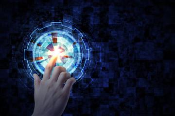 Technology and analytics concept