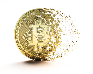 Bitcoin disintegrating - 180255934
