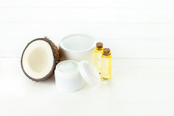 Natural coconut oil