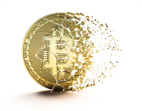 Bitcoin disintegrating