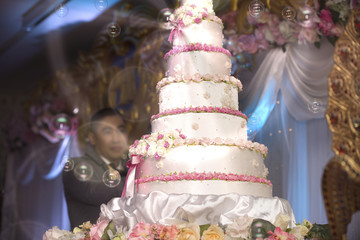 The atmosphere in the ceremony and party.