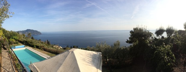 mar ligure dalle colline