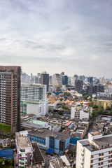 Fototapeta premium city buildings with blue sky