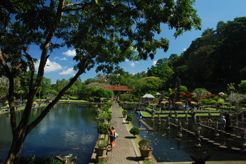 Palais royal de Tirta Gangga, Bali, Indon&eacute;sie