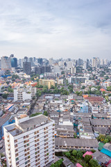Fototapeta premium city buildings with blue sky