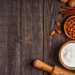 Ingredients for cooking baking.