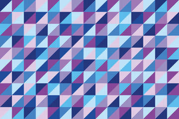 Panele Szklane Podświetlane  geometryczne tło trójkątów w odcieniach niebieskiego i fioletu
