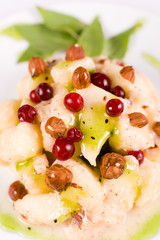 fruit and nut dessert