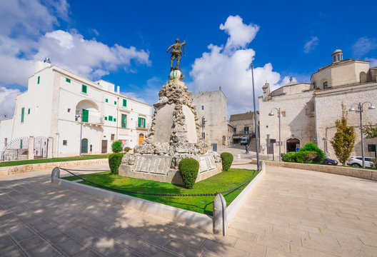 Cisternino (Italy) - The historic center of the small and pretty white town of the province of Brindisi, Apulia region, southern Italy