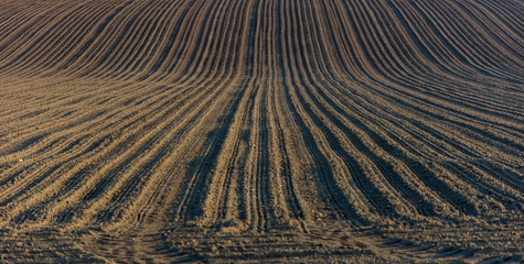 Plough agriculture field