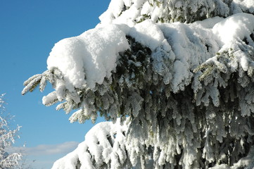 Winter mountains. Tyrol, Austria