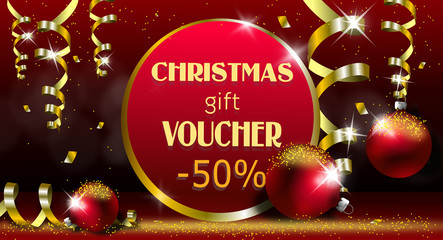 Christmas gift voucher