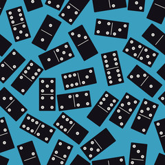 seamless background with dominoes. vector.